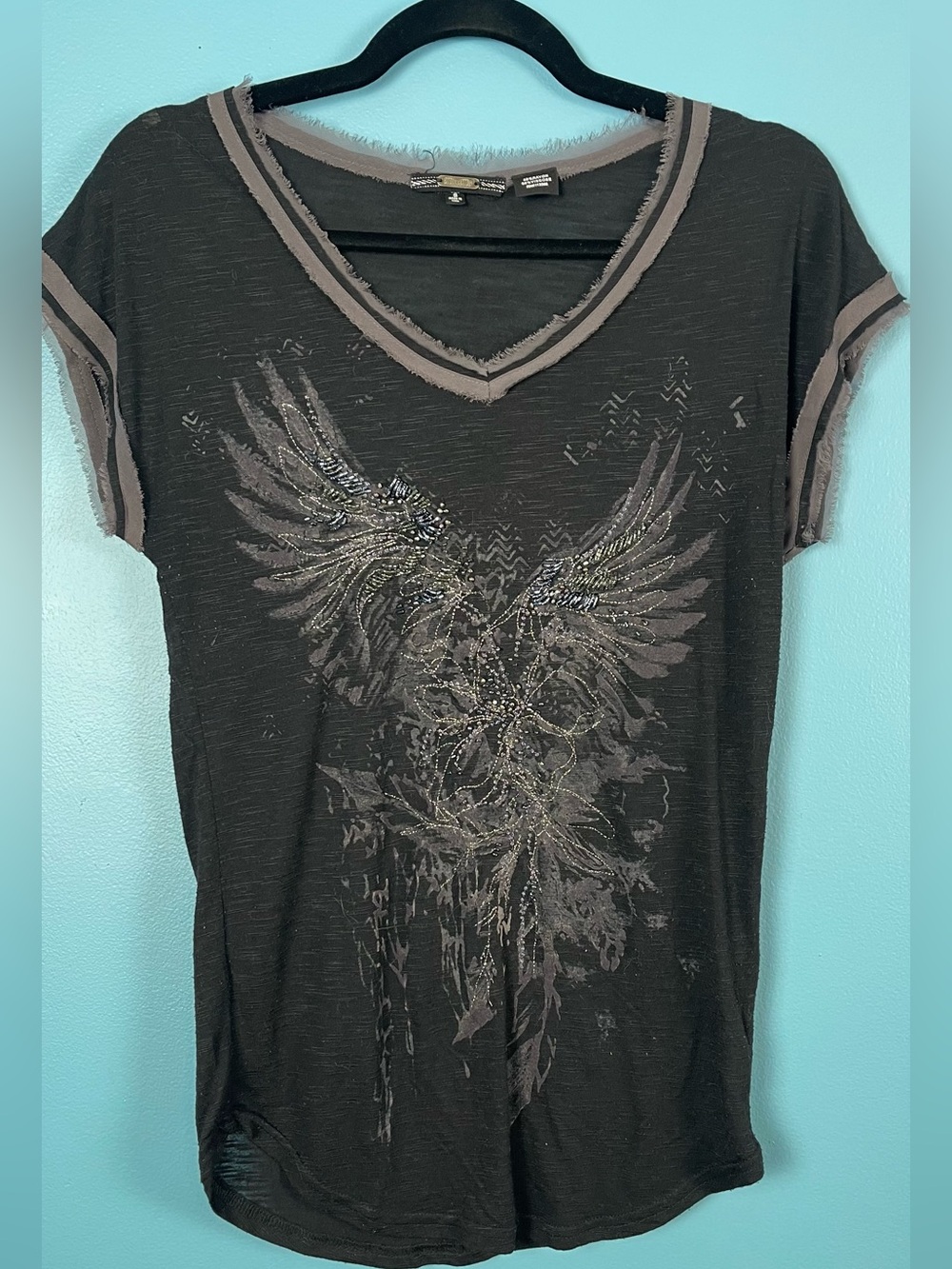 Y2K MISS ME VINTAGE TOP SIZE SMALL